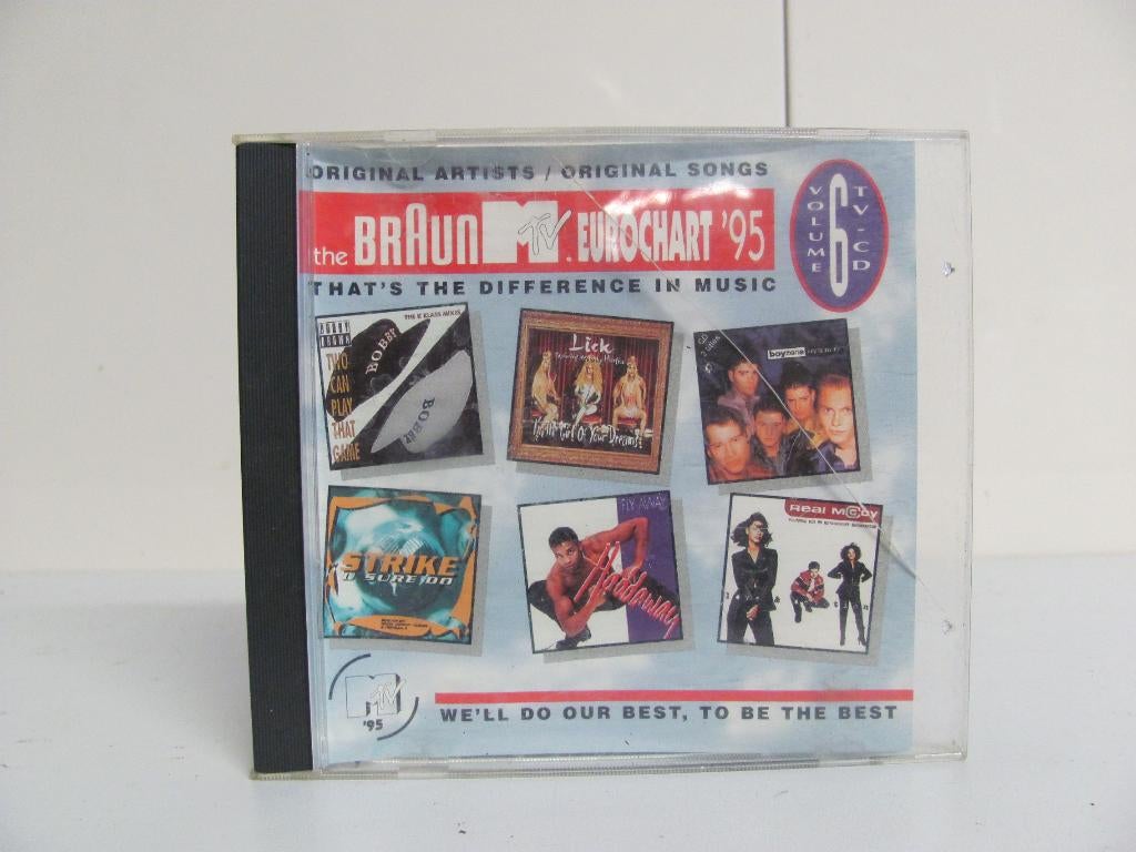 the braun mtv eurochart 95 volume 6, Ophalen of Verzenden, Zo goed als nieuw, Pop