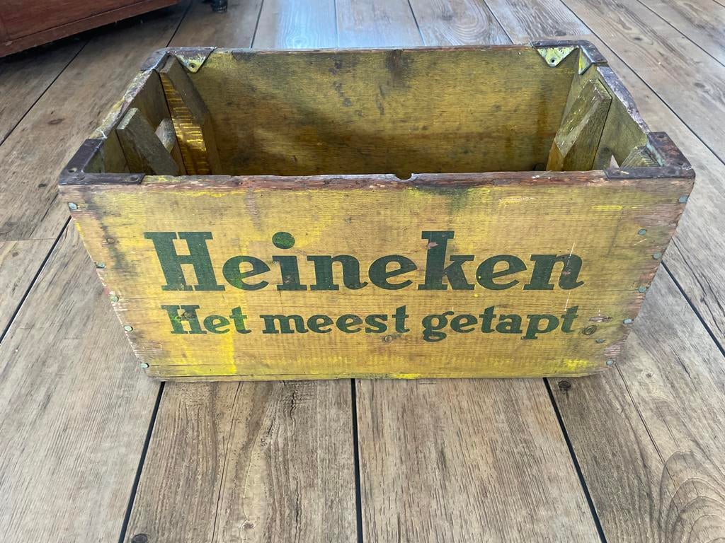 Heineken houten krat P 2-67, Ophalen, Gebruikt, Gebruiksvoorwerp