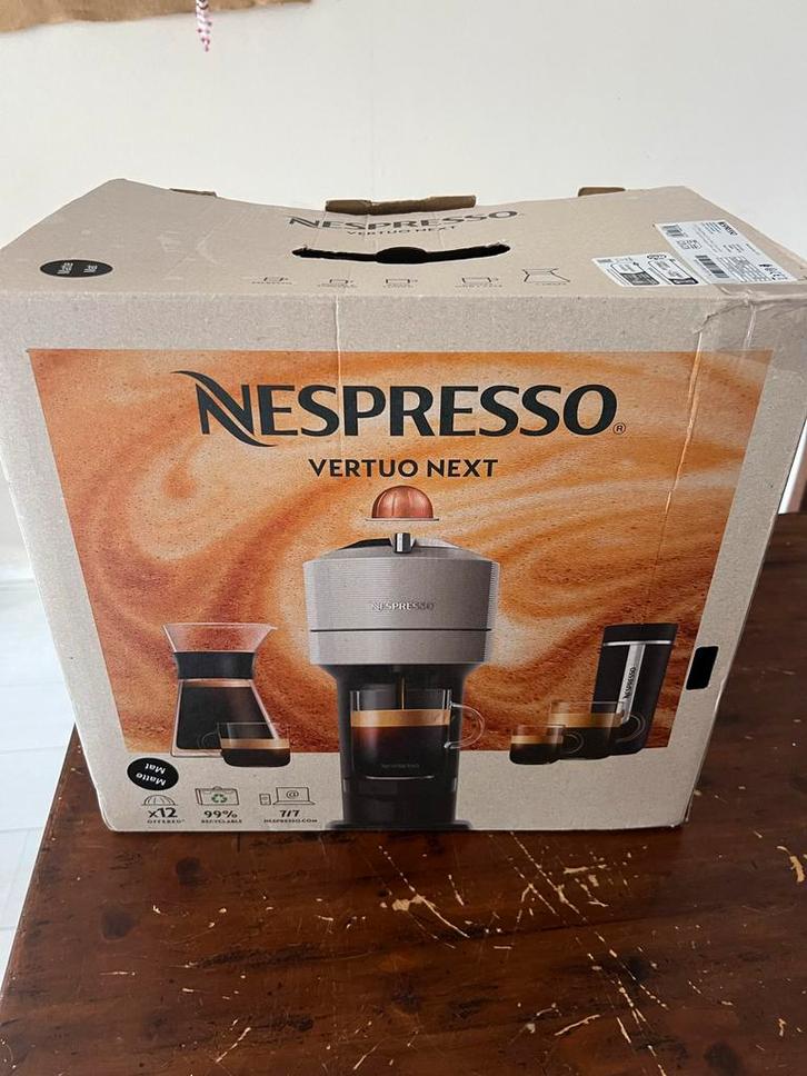 Nespresso Vertuo Next koffiemachine - defect, gratis, Witgoed en Apparatuur, Koffiezetapparaten, Niet werkend, Koffiepads en cups