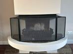 Vonkenscherm voor openhaard - Zwart, 3-delig, Ophalen, Gebruikt