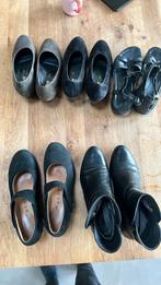 Gabor en Hartjes pumps, Everybody laarsjes, Ecco sandalen, Pumps, Zwart, Ophalen of Verzenden, Gedragen