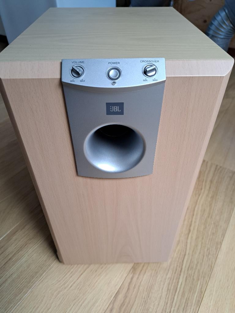 JBL boxen + subwoofer, Audio, Tv en Foto, Luidsprekers, Ophalen, JBL, Zo goed als nieuw, 120 watt of meer
