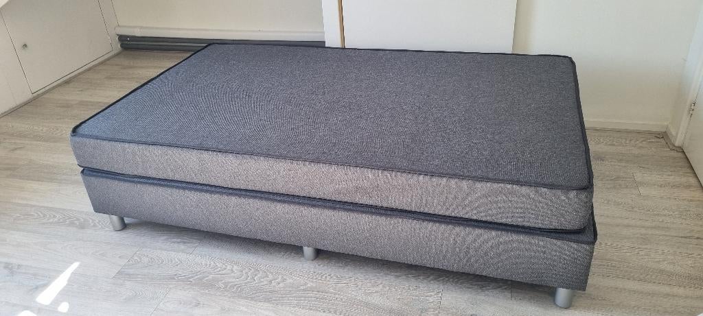 Bed Twijfelaar (120x200) inclusief matras, Huis en Inrichting, Slaapkamer | Bedden, Ophalen, Overige materialen, Gebruikt, Twijfelaar
