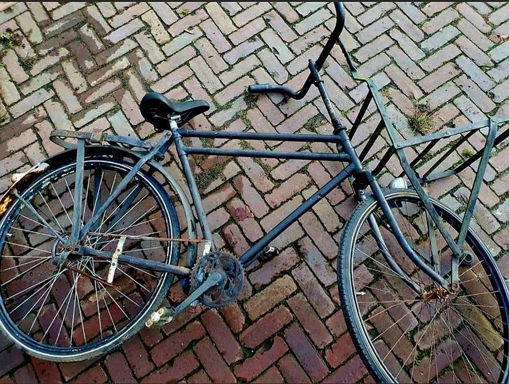 Gazelle Transportfiets jaren '60 oldtimer onderdelen, Fietsen en Brommers, Fietsonderdelen, Ophalen, Gebruikt, Overige typen, Staal