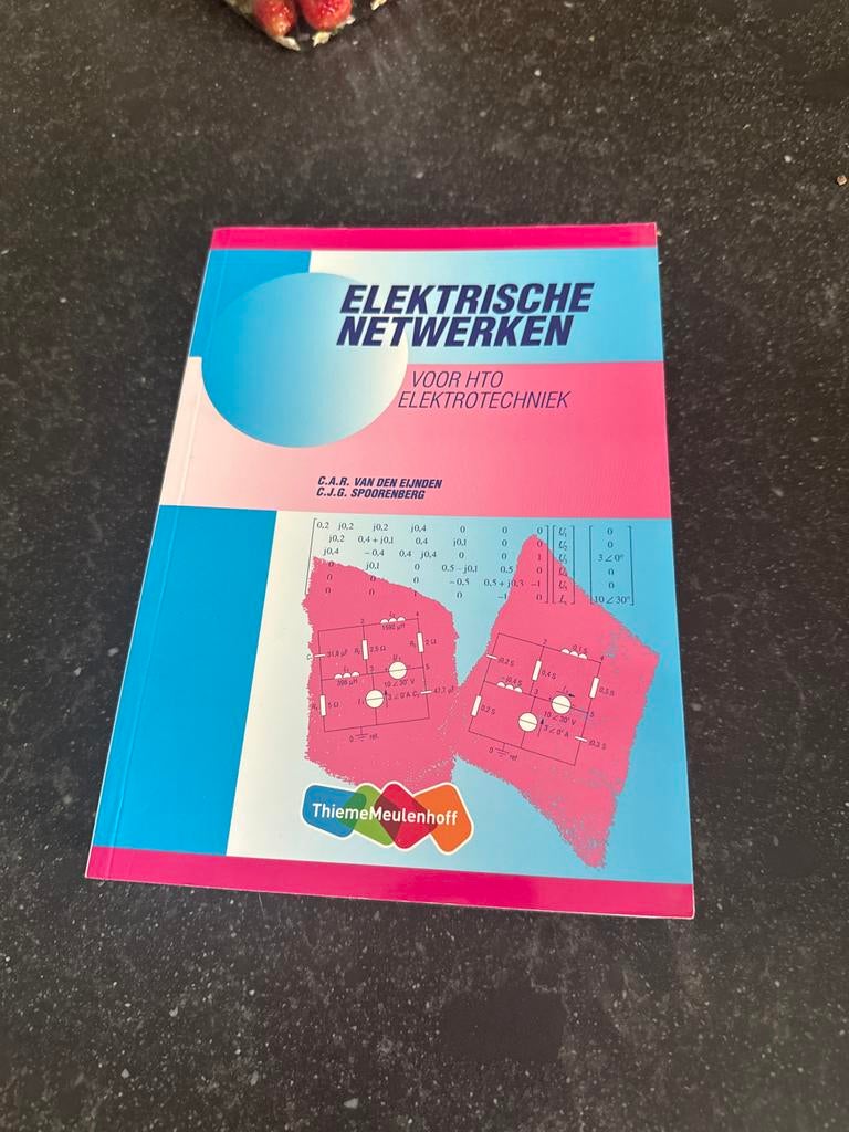 Elektrische Netwerken voor HTO Elektrotechniek, Ophalen of Verzenden, Nieuw, Elektrotechniek