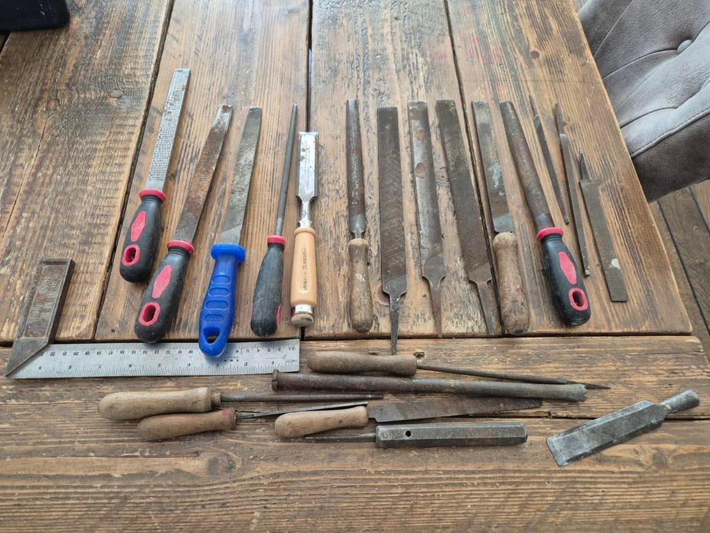 Divers gereedschap vijlen, Ophalen, Gebruikt, Overige materialen, Overige typen