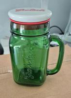 Grolsch Glazen Pul met Deksel - Groen, Verzamelen, Ophalen of Verzenden, Zo goed als nieuw