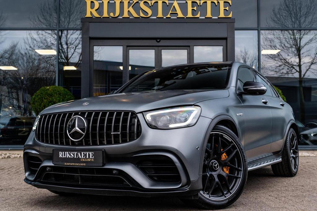 Mercedes GLC-klasse Coupé AMG 63S 4MATIC+|PANO|360|KERAMISC, Auto's, Mercedes-Benz, Automaat, Gebruikt, 510 pk, Leder