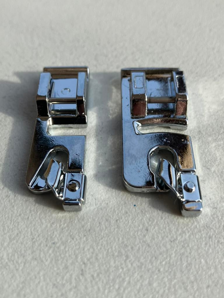 3 en 6mm wide adge presser feet, Ophalen of Verzenden, Zo goed als nieuw, Naaimachine, Overige merken