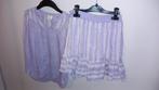 Aiko setje rok/blouse lila/wit maat 152/158, Kinderen en Baby's, Kinderkleding | Maat 158, Ophalen of Verzenden, Aiko, Meisje