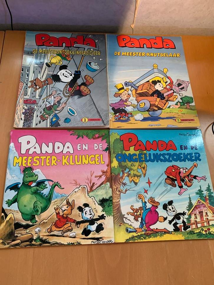 Panda stripboeken - 4 delen, Boeken, Stripboeken, Gelezen, Meerdere stripboeken, Ophalen of Verzenden