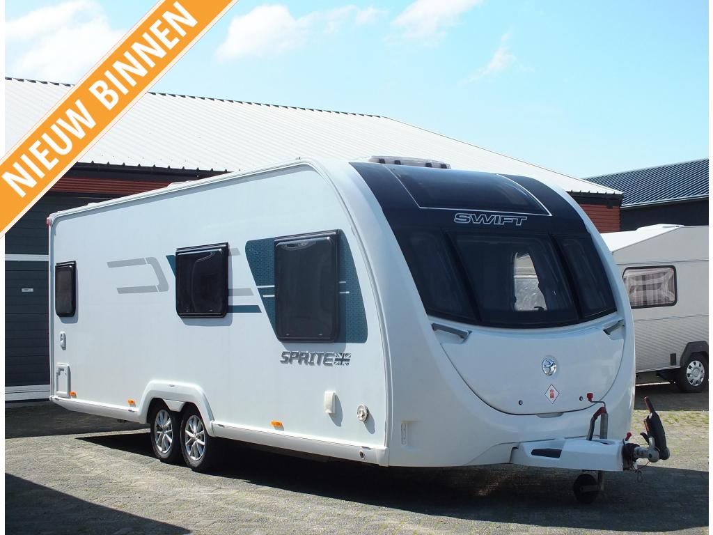 SWIFT SPRITE QUATTRO bj.2019, STAPELBED, MOVER, 6 PERSOONS!, Ringverwarming, Bedrijf, Overige typen, Swift