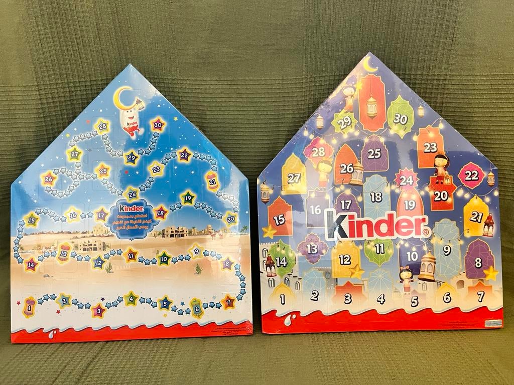 2 gesealde Kinder Ramadan-Kalenders., Ophalen of Verzenden, Nieuw, Hardplasticfiguren