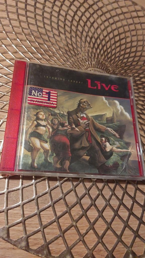 Live - Throwing Copper CD (Alternative Rock), Ophalen of Verzenden, Gebruikt, Alternative