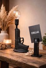 Housevitamin Tafellamp Pistool Zwart - Uniek Design, Kunststof, -, -, Nieuw