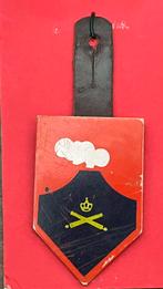 Borstzakhanger 1e model 44 AFDELING VELD ART plastic uitv., Ophalen of Verzenden, Landmacht, Nederland, Embleem of Badge