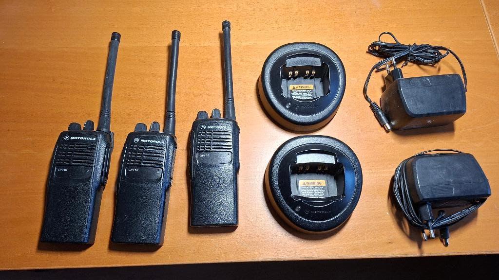 Motorola GP340 portofoon, Ophalen of Verzenden, Gebruikt, 2 to 5 km, Portofoon of Walkie-talkie