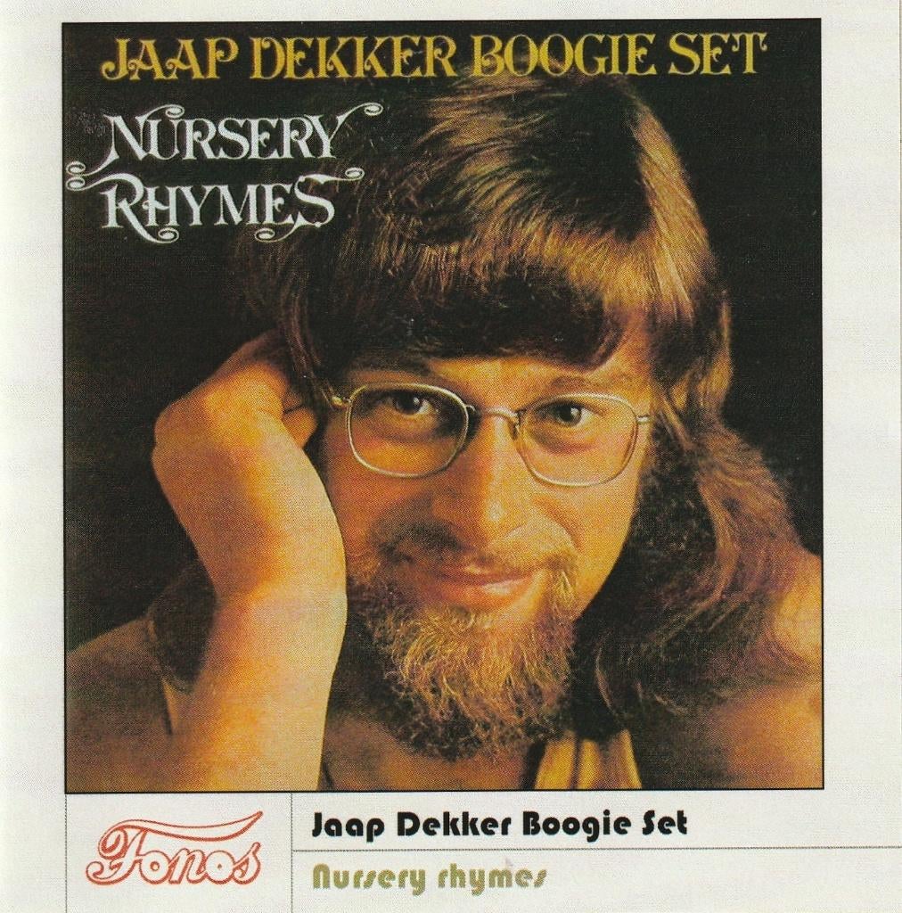 Jaap Dekker - Nursery Rhymes - CD FONOS - als nieuw, Cd's en Dvd's, Ophalen of Verzenden, Zo goed als nieuw
