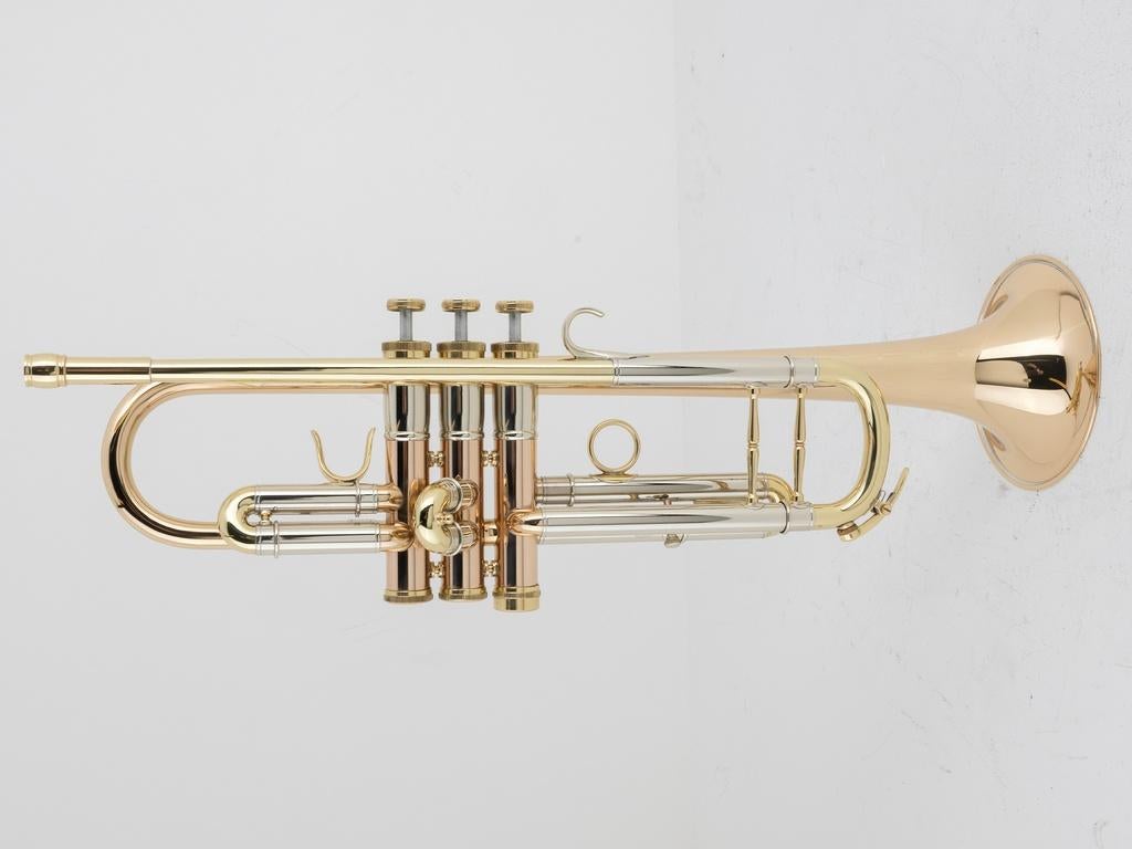 Gebruikte Bes Trompet Adams A7, Goudmessing, 0,45mm, gelakt, Gebruikt, -, -, Ophalen of Verzenden