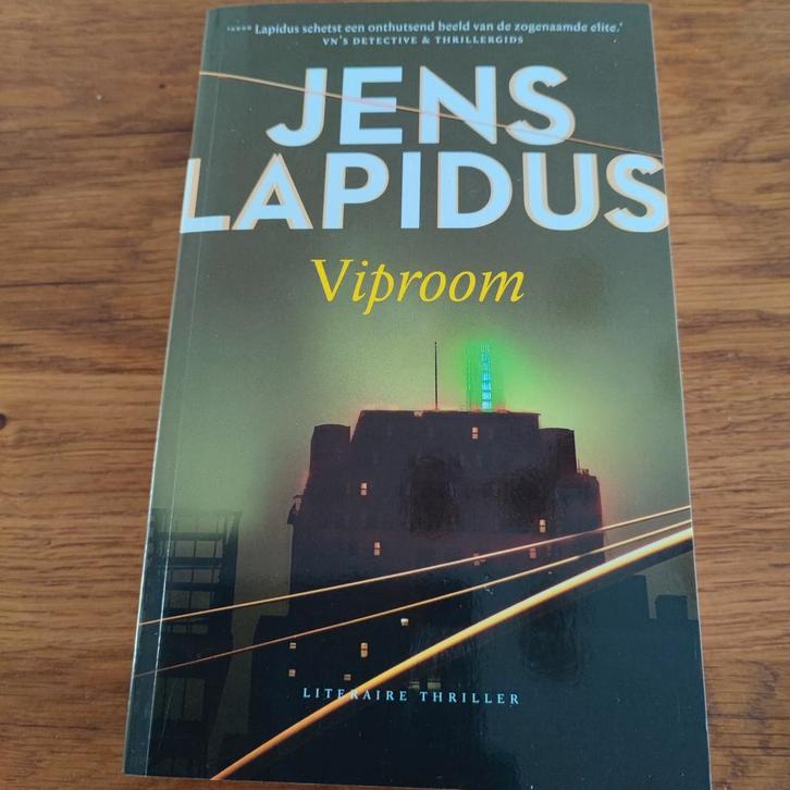 Jens Lapidus - Viproom, Boeken, Thrillers, Zo goed als nieuw, Ophalen of Verzenden