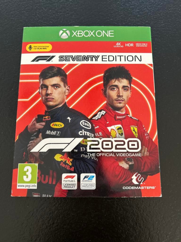 F1 2020 Seventy Edition Xbox One - Max Verstappen, Ophalen, Gebruikt, Racen en Vliegen, 2 spelers