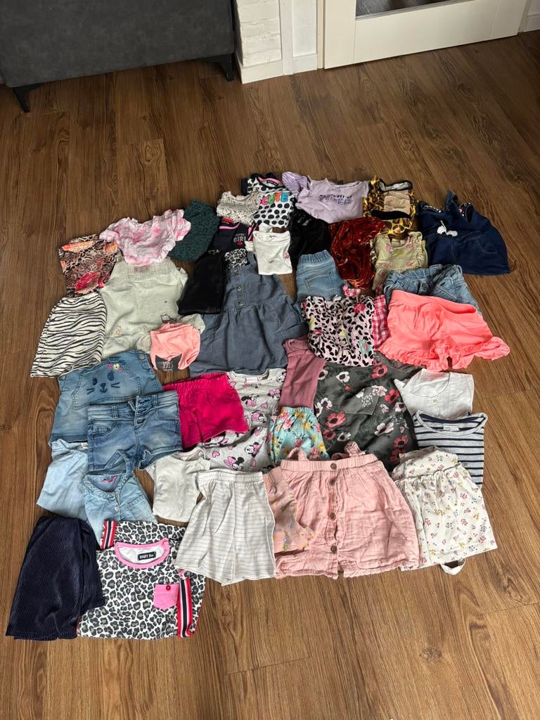 Groot meisjes kleding pakket maat 68 tm 98, Ophalen of Verzenden, Zo goed als nieuw
