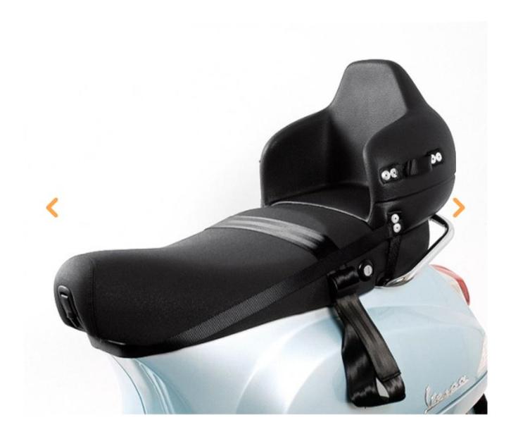 Kinder stoeltje scooter, Fietsen en Brommers, Brommers | Toebehoren, Gebruikt, Overige typen, Ophalen