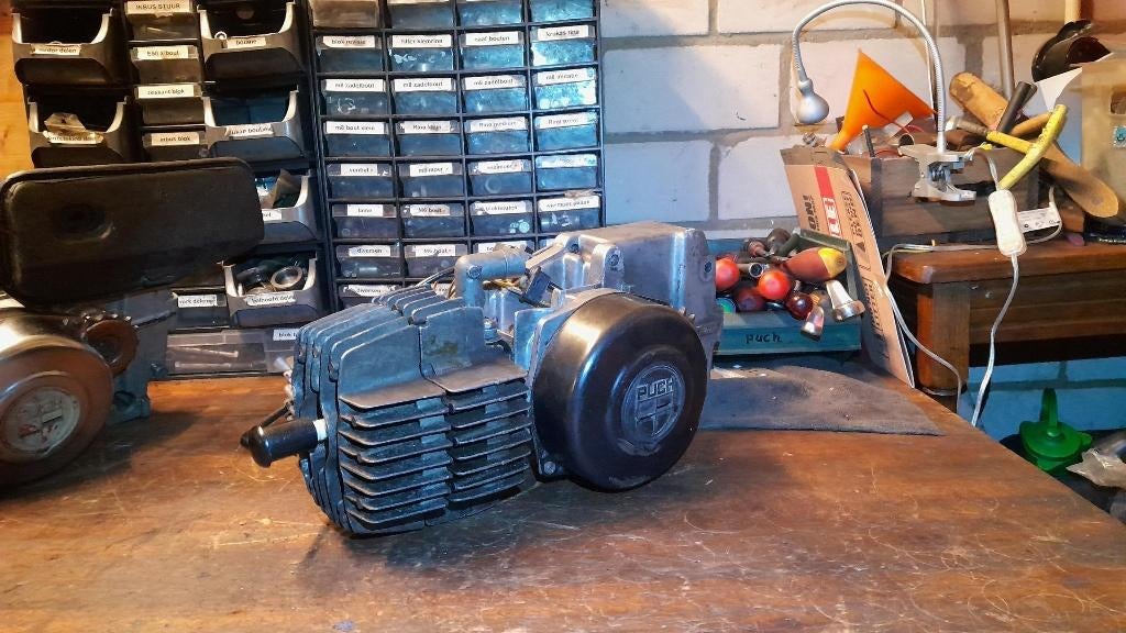 Puch Maxi 4 gelagerd blok, Ophalen, Gebruikt, Blok