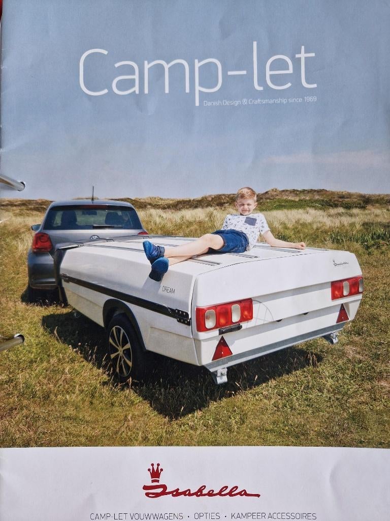 Meeste lichtste Vouwwagen De Camplet passion 2020, Ophalen, Antraciet, Camp-Let, Tot en met 4