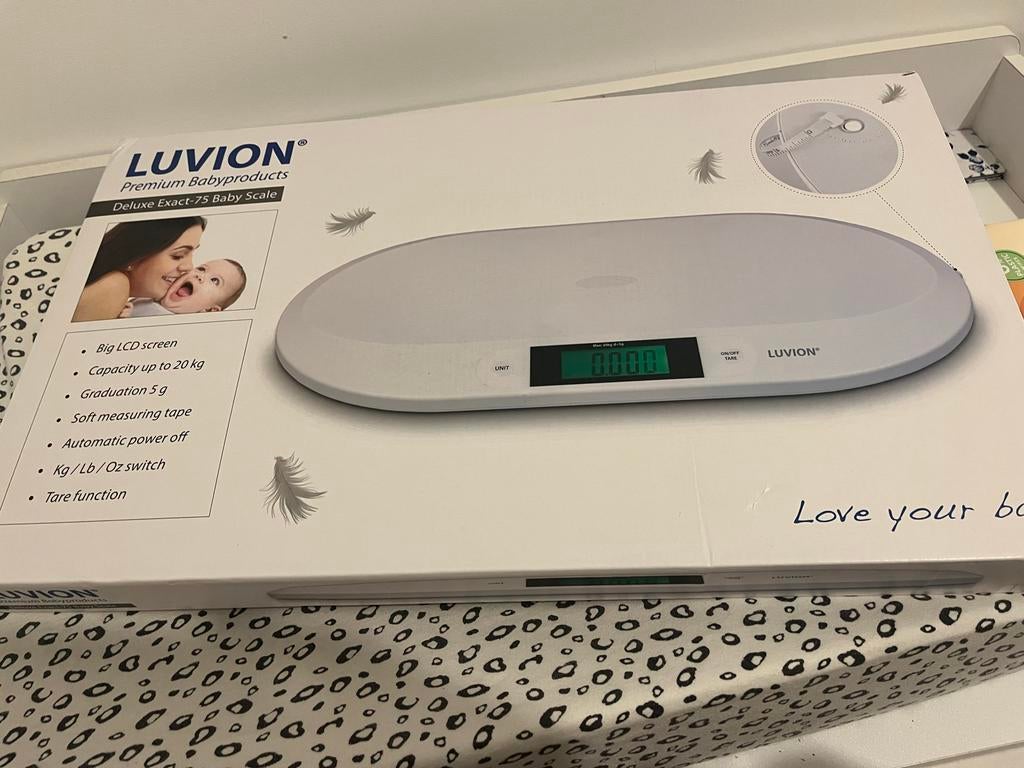 Luvion Deluxe Exact-75 Babyweegschaal, Nieuw, Ophalen of Verzenden, Digitaal, Overige typen