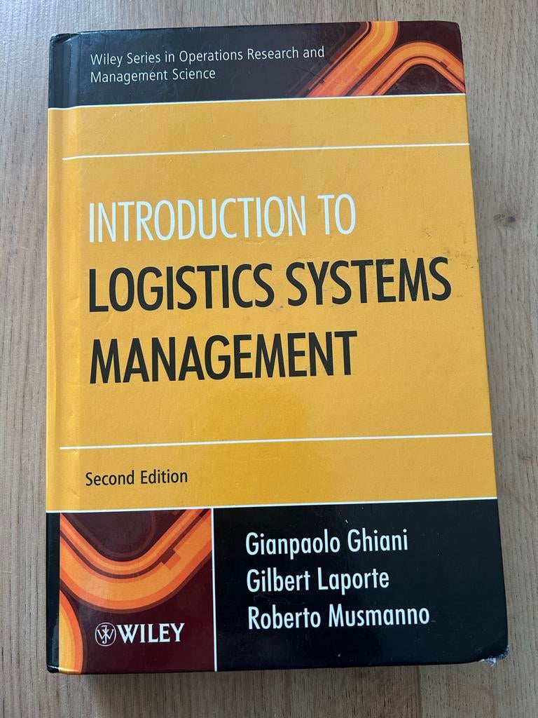 Introduction to Logistics Systems Management (2e editie), Boeken, Ophalen of Verzenden, Beta, Zo goed als nieuw, WO
