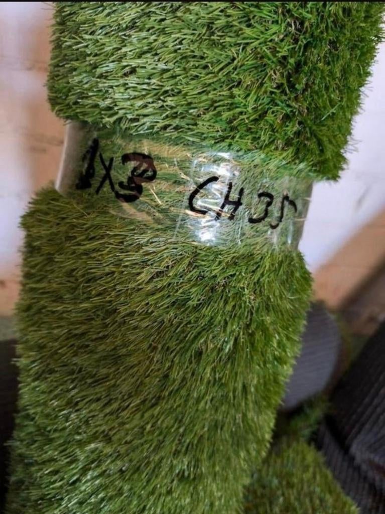 Kunstgras nieuw 3x1 meter 35 mm hoog,, Tuin en Terras, Gras en Kunstgras, Ophalen, Nieuw, Minder dan 10 m², Kunstgras