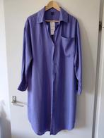 Lavendel blauw linnen blouse  hema M, Ophalen of Verzenden, Nieuw, Blauw
