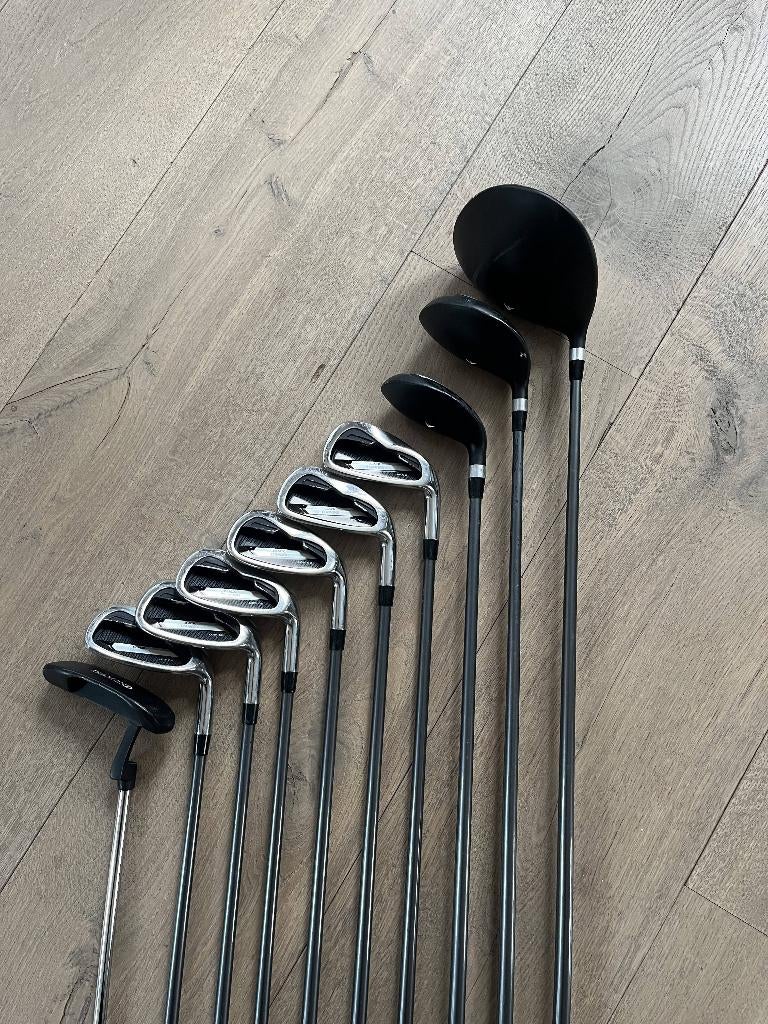 Volledige golfset Black Diamond - perfecte beginnersset, Sport en Fitness, Golf, Ophalen, Zo goed als nieuw, Set, Overige merken