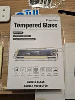2x Screenprotector Gehard Glas S23 Ultra + UV Lamp & Lijm, Ophalen of Verzenden, Nieuw, Overige modellen, Frontje of Cover
