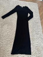 Strakke lange zwarte Bodycon jurk H&M Maat L, Zwart, Maat 42/44 (L), Ophalen of Verzenden, Zo goed als nieuw