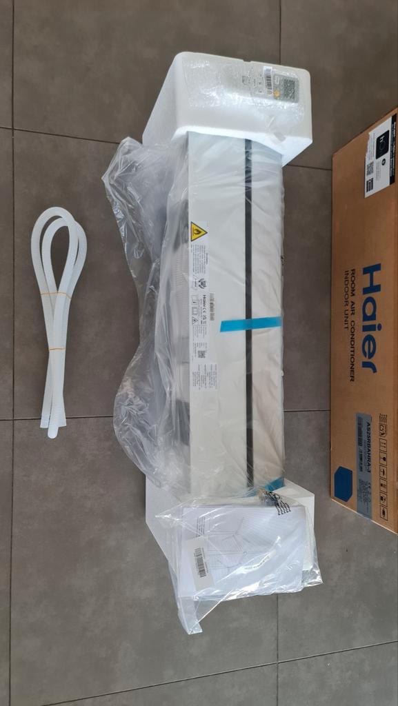 Nieuwe Haier AS25RBAHRA-3 binnenunit airco in doos, Witgoed en Apparatuur, Airco's, Nieuw, Wandairco, Minder dan 60 m³, 3 snelheden of meer