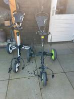 2x Clicgear Rovic RV2L + golftassen, Ophalen, Gebruikt, Golfkar, Overige merken