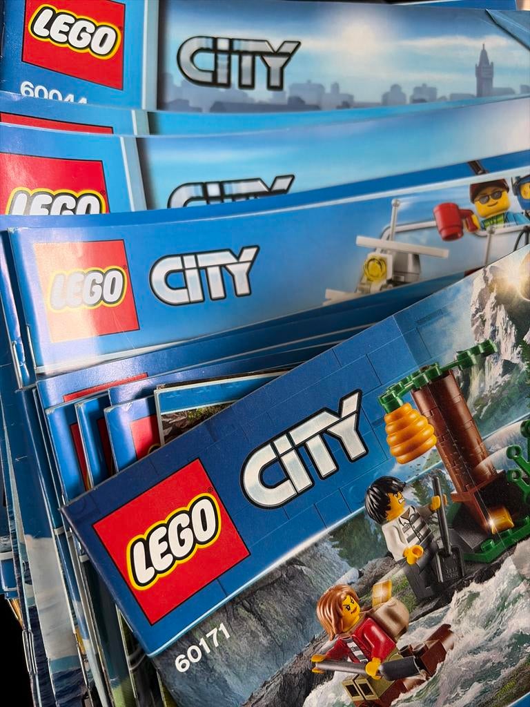 Lego city Boekjes - Origineel, Ophalen of Verzenden, Gebruikt, Losse stenen, Lego