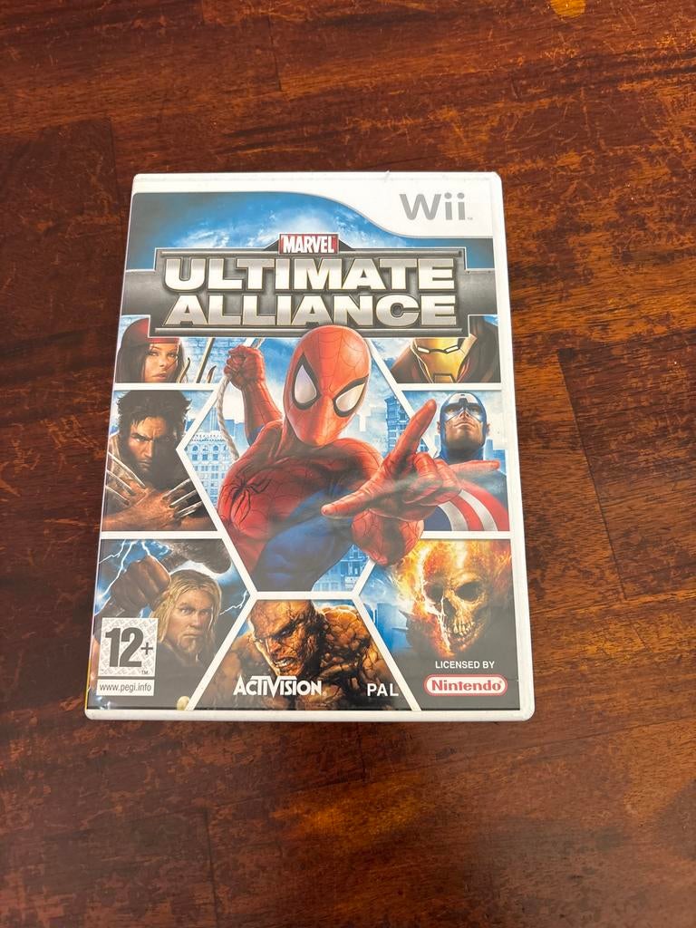 Marvel Ultimate Alliance - Nintendo Wii, Avontuur en Actie, Eén computer, Ophalen of Verzenden, Zo goed als nieuw