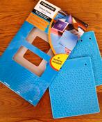 texture plates van Fiskars - Dubbelzijdige embossing platen, Ophalen of Verzenden, Zo goed als nieuw, Gereedschap of Toebehoren