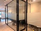 Glazen scheidingswanden kantoor compleet HP55 + deuren zwart, Ophalen, Gebruikt, Overige typen, 160 cm of meer