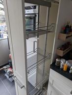 Apothekerskast - 30 breed 180 hoog zonder ombouw kast, Ophalen, Minder dan 50 cm, Wit, Zo goed als nieuw