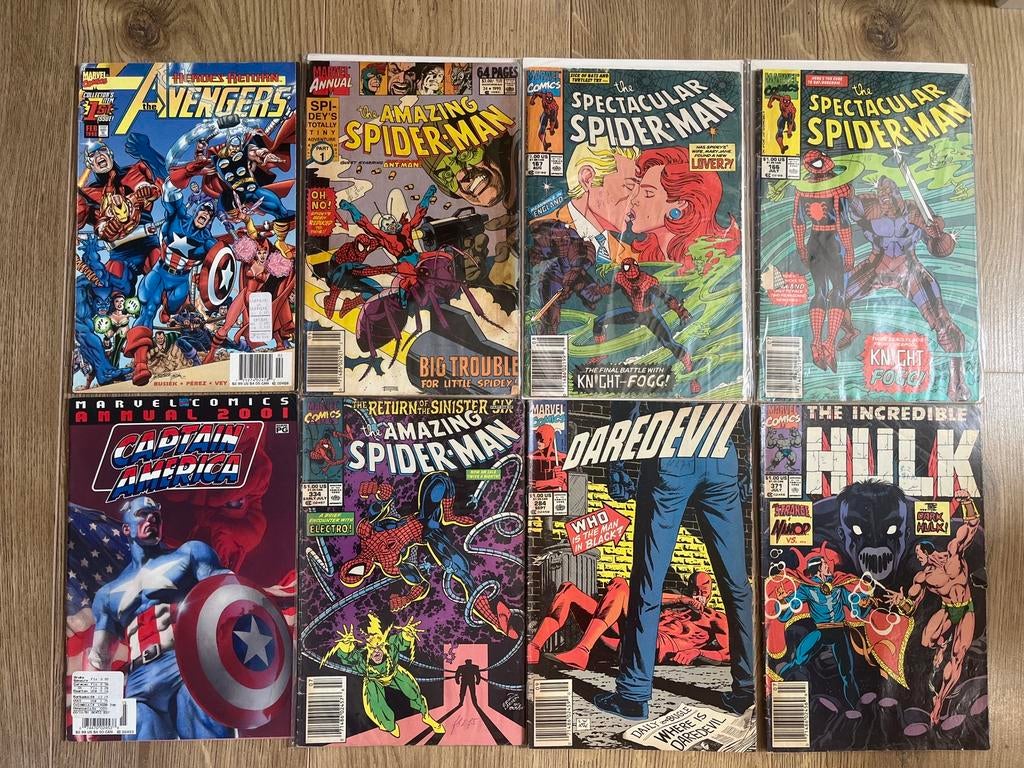Marvel comics lot mix Spider-Man Avengers Hulk Daredevil, Meerdere comics, Ophalen of Verzenden, Zo goed als nieuw, Amerika