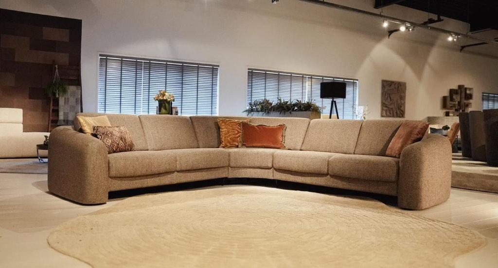 Ronde Hoekbank Massimo