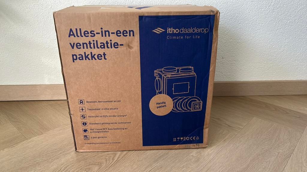 Itho Cve all in pakket, Verzenden, Nieuw, Ventilator en Afzuiger