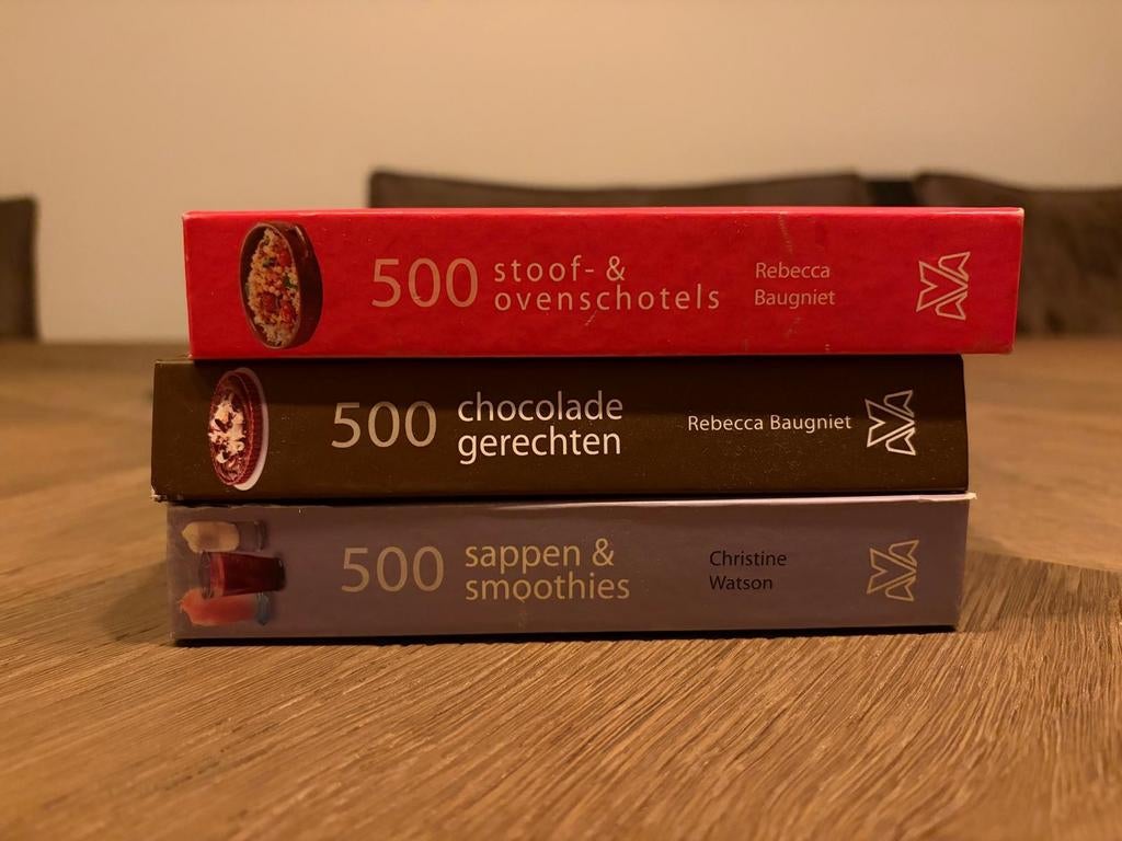 Diverse (kook)boeken, alleen ophalen, 1 euro per stuk, Ophalen, Gebruikt, Overige genres, 1 bandje