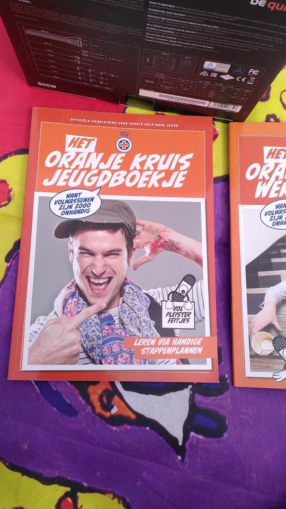 Het Oranje Kruis Jeugdboekje & Werkschrift EHBO, Het Oranje Kruis, Ophalen of Verzenden, Zo goed als nieuw, Gamma