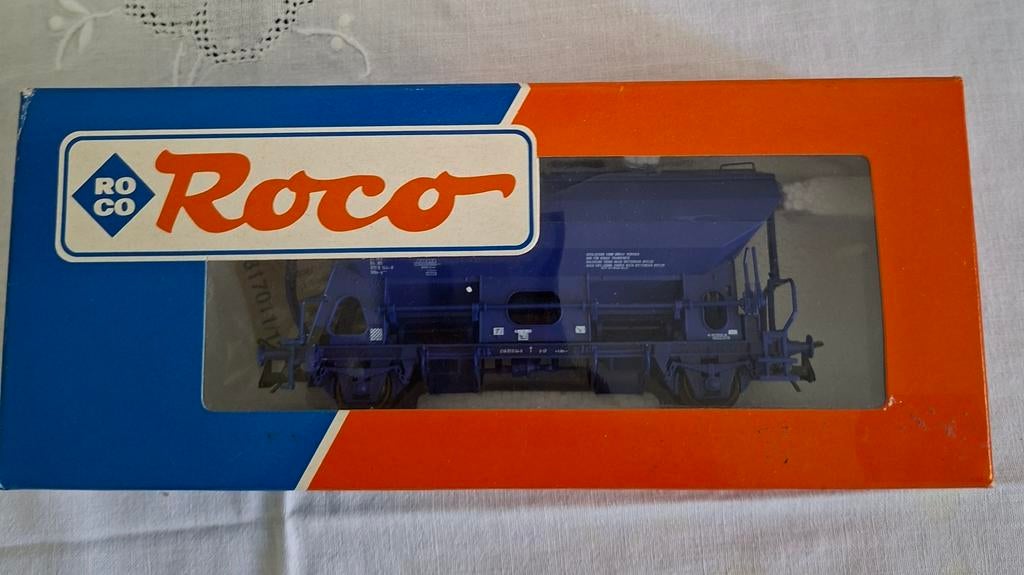 Roco HO NS Zelflosser 46248 - Blauw, Wagon, Ophalen of Verzenden, Roco, NS