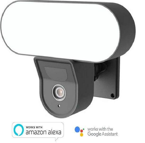 Gosund Smart camera met buitenlamp voor Google Home, Ophalen of Verzenden, Nieuw